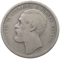 SWEDEN KRONA 1875 Oscar II. (1872-1907) #c003 0287 - Suède