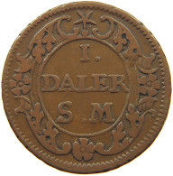 SWEDEN DALER 1718 Karl XII. (1697-1718) PHOEBUS #s076 0367 - Suède