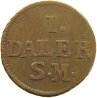 SWEDEN DALER 1716 Karl XII. (1697-1718) #t008 0065 - Suède