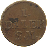 SWEDEN DALER 1716 Karl XII. (1697-1718) #t001 0105 - Suède