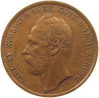 SWEDEN 5 ÖRE 1865 Karl XV. (1859-1872) #s075 0645 - Suède