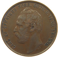 SWEDEN 5 ÖRE 1867 Karl XV. (1859-1872) #t019 0055 - Suède