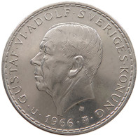 SWEDEN 5 KRONOR 1966 Gustav VI. Adolf (1950-1973) #a052 0025 - Suède