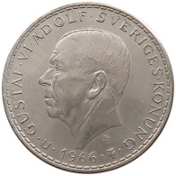 SWEDEN 5 KRONOR 1966 Gustav VI. Adolf (1950-1973) #a052 0023 - Suède