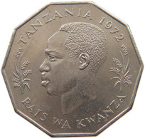 TANZANIA 5 SHILINGI 1972  #c015 0357 - Tanzanie