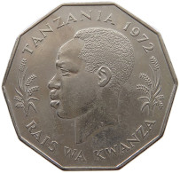 TANZANIA 5 SHILINGI 1972  #a087 0735 - Tanzanía