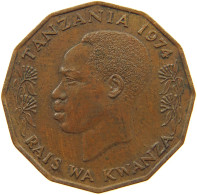 TANZANIA 5 SENTI 1974  #a051 0079 - Tanzanie
