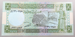 Syria 5 Pounds 1991  #alb052 0997 - Syria