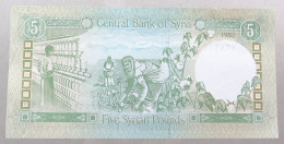 Syria 5 Pounds 1986  #alb052 0999 - Syrien