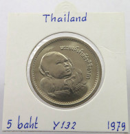 THAILAND 5 BAHT 19792522  #alb026 0377 - Thaïlande