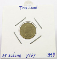 THAILAND 25 SATANG 1998  #alb028 0521 - Thaïlande