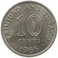 TRINIDAD AND TOBAGO 10 CENTS 1966  #s061 0059 - Trinidad Y Tobago