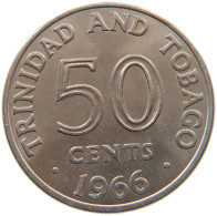 TRINIDAD AND TOBAGO 50 CENTS 1966  #s061 0285 - Trinidad & Tobago