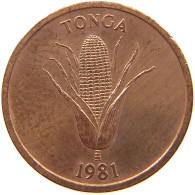 TONGA SENITI 1981  #a063 0421 - Tonga