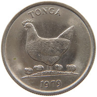 TONGA 5 SENITI 1979  #s040 0547 - Tonga