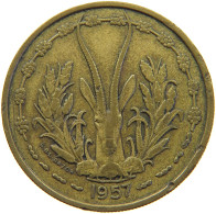TOGO 25 FRANCS 1957  #s024 0341 - Togo