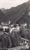 D7841) WILDALPEN - 609m Seehöhe - Steiermark - BRÜCKE über Fluss Mit Straße Richtung Häuser U. Kirche - Wildalpen