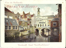 Cacao Van Houten Vue De Hollande Dordrecht  Canal "Voorstraatshaven "A90/2 - Van Houten