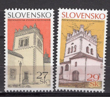 S7553 - SLOVAQUIE Yv N°463/64 ** Architecture - Unused Stamps