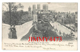 YORK - The Minster From The City Walls En 1903 ( Yorkshire England ) - N° 1063 - York