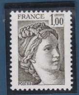 # VARIÉTÉ 2057a Sabine Sans Bande De Phosphore Garanti Non Rémanent Neuf Luxe** - Ungebraucht