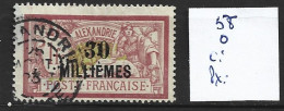 ALEXANDRIE 58 Oblitéré Côte 5 € - Used Stamps