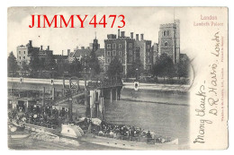 CPA - LONDON - Lambeth Palace ( Boat Promenade ) Watkins & Me Comble Ltd - Print. In Saxony - River Thames