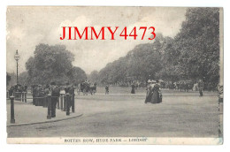 CPA - LONDON - ROTTEN ROW , HYDE PARK - Print Empire Série N° 34 - London W. C. - Trafalgar Square