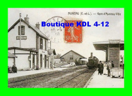 AL REP 21 - Train En Gare - AUNEAU VILLE - Eure Et Loir - ETAT - REPRODUCTION - Auneau