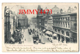 CPA - MANCHESTER - St - Ann's Square En 1903 ( Boulevard Bien Animé ) ( Lancashire England ) Edit. Write Here - Manchester