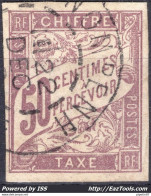 COLONIES GENERALES TIMBRE TAXE N° 23 CAD DE PNOMPENH CAMBODGE DU 22/12/19.. - Impuestos