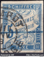 COLONIES GENERALES TIMBRE TAXE N° 18 CAD DE KAMPOT CAMBODGE - Taxe