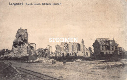 Durch Feindl. Artillerie Zerstört - Langemarck - Langemark - Langemark-Pölkapelle