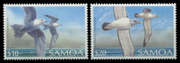 Samoa 1989 - Mi-Nr. 690-691 ** - MNH - Vögel / Birds - Samoa Américaine