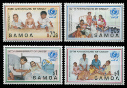 Samoa 1996 - Mi-Nr. 846-849 ** - MNH - UNICEF - Samoa Americana