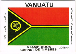 Vanuatu Nouvelles Hebrides New Hebrides Carnet Timbre Stamp Holder Carte Iles Neuve BE - Vanuatu (1980-...)