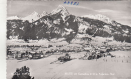 D7938) REUTTE Mit Gernspitze - Außerfern - Tirol -verschneite Häuser - Reutte