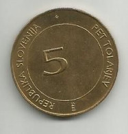 Slovenia 5 Tolarjev 1995. KM#21 FAO - Slovenië