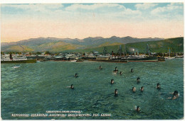 JAMAICA - Kingston Harbour, Boys Diving For Coins - Jamaïque