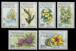 Trinidad & Tobago 1985 - Mi-Nr. 479-494 III ** - MNH - Blumen / Flowers - Trinité & Tobago (1962-...)