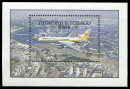 Trinidad & Tobago 1990 - Mi-Nr. Block 41 ** - MNH - Flugzeuge / Airplanes - Trinité & Tobago (1962-...)