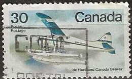 CANADA 1982 Canadian Aircraft. Bush Aircraft - 30c De Haviland DHC2 Beaver FU - Used Stamps