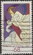 CANADA 1986 Christmas 68c - Angel With Ribbon FU - Used Stamps