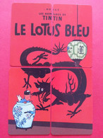 TINTIN Le Lotus Bleu SETCALL 350 Exemplaires Prépayée Pre-paid Utilisée Used (BJ0621 - Stripverhalen