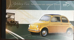 Greece 2005 Legendary Cars Booklet Unused - Markenheftchen