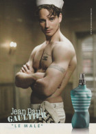 Publicité Papier - Advertising Paper - Le Male De Jean Paul Gaultier - Publicités Parfum (journaux)