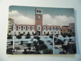 Cartolina Viaggiata "BATTIPAGLIA Municipio" 1960 - Battipaglia