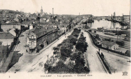 76 FECAMP VUE GENERALE La Gare Maritime CPA DE 1922 EDIT ND Photo N° 3 Impeccable - Fécamp