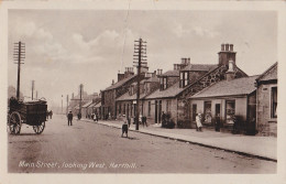 HARTHILL 1916 MAIN STREET LOOKING WEST - Lanarkshire / Glasgow