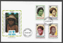 TUVALU FDC COVER - 1979 International Year Of The Child - SET FDC (FDC79#03) - Other & Unclassified